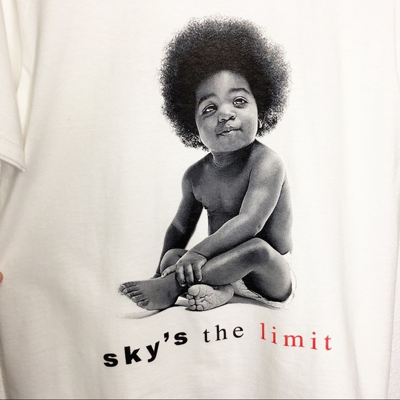 Notorious BIG Sky’s The Limit Graphic Tee - Picture 3 of 5